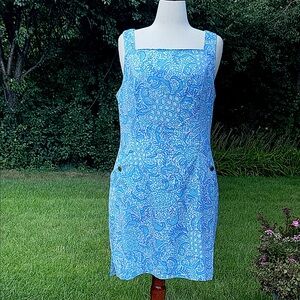 NWT LILLY PULITZER SIZE 14 GOOMBAY GROOVES DRESS